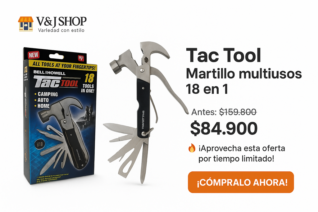 TAC TOOL ™ | MARTILLO MULTIUSO